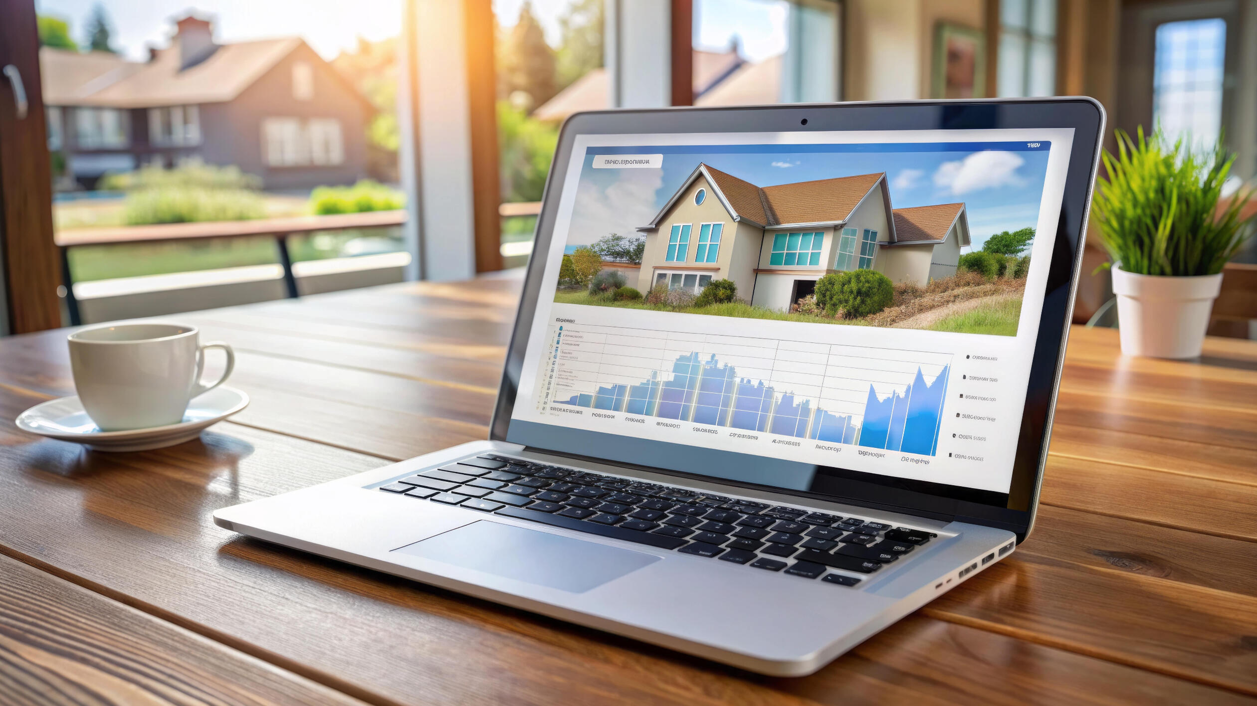 photo of real estate listing representing SEO